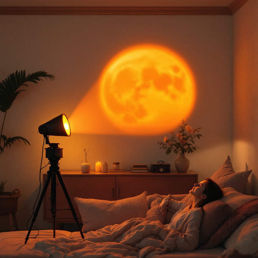 16-Color Sunset Projection Lamp